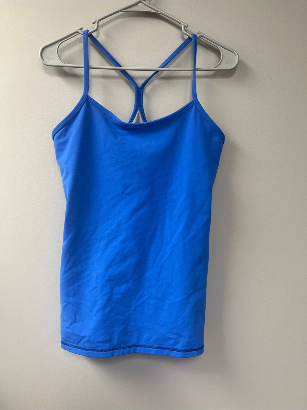 lululemon athletica Electric Blue Strappy Camisole